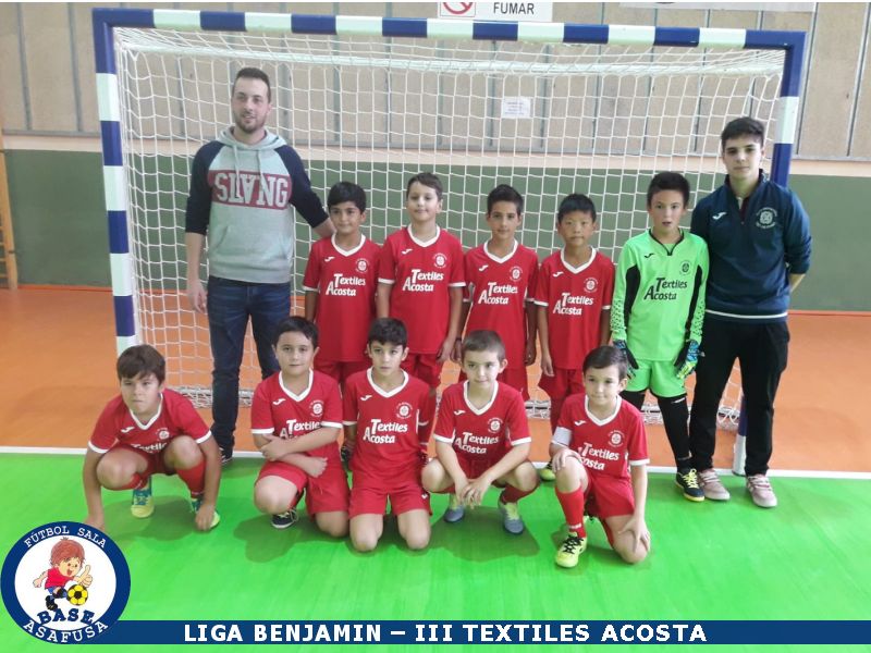 Equipo de Ftbol Sala: III TEXTILES ACOSTA