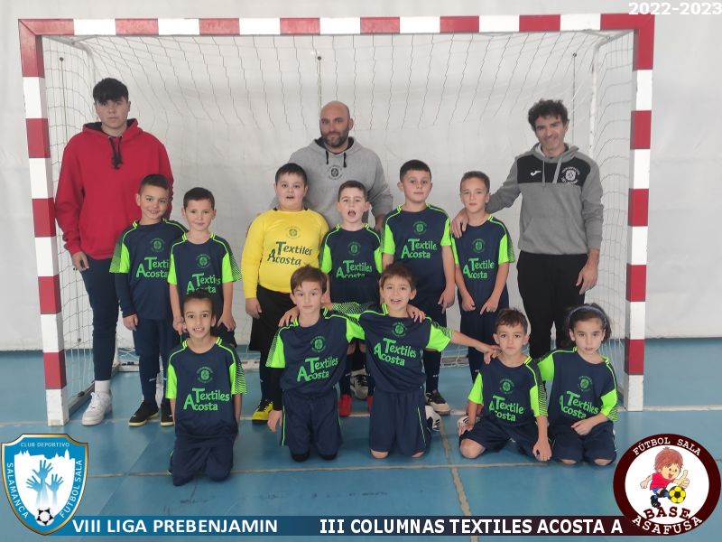 Foto del Equipo de Fútbol Sala: III COLUMNAS TEXTILES ACOSTA A