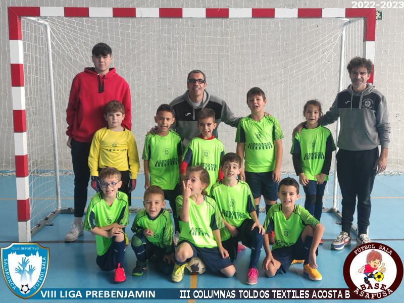 Foto del Equipo de Fútbol Sala: III COLUMNAS TOLDOS TEXTILES ACOSTA B