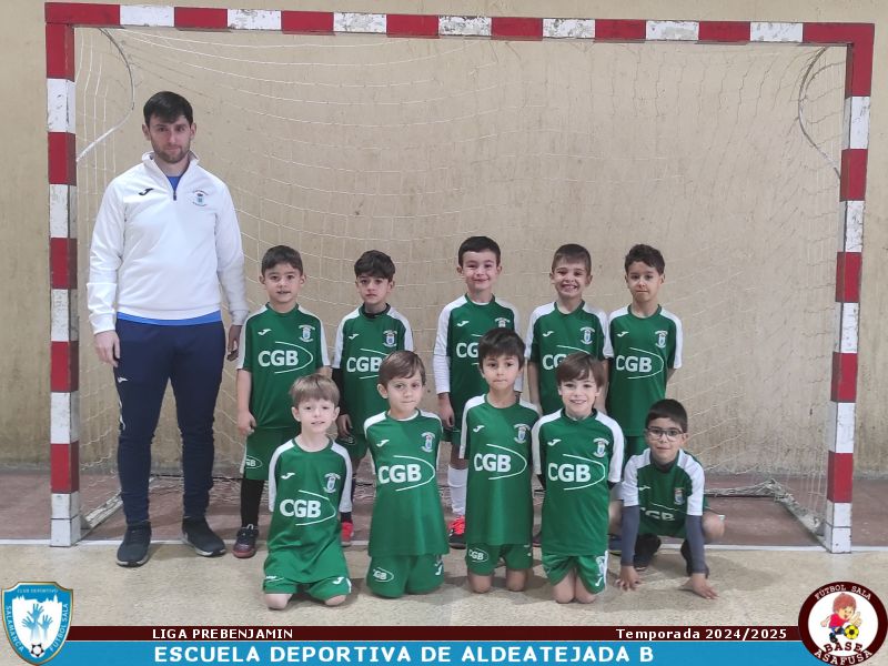 Foto del Equipo de Fútbol Sala: ESCUELA DEPORTIVA DE ALDEATEJADA B