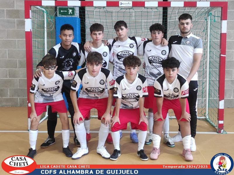 Equipo de Ftbol Sala: CDFS ALHAMBRA DE GUIJUELO