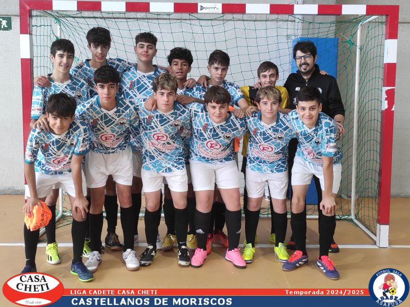 Equipo de Ftbol Sala: CASTELLANOS DE MORISCOS