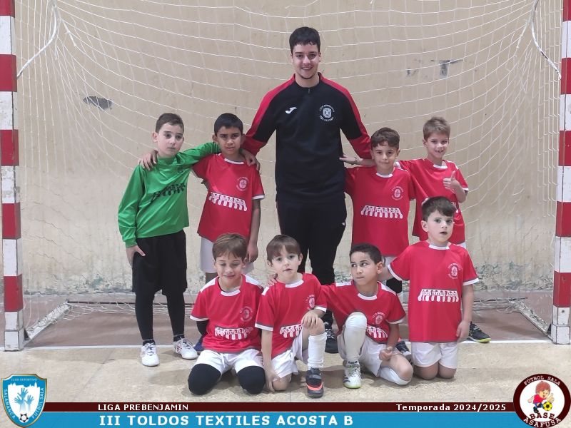 Foto del Equipo de Fútbol Sala: III TOLDOS TEXTILES ACOSTA B