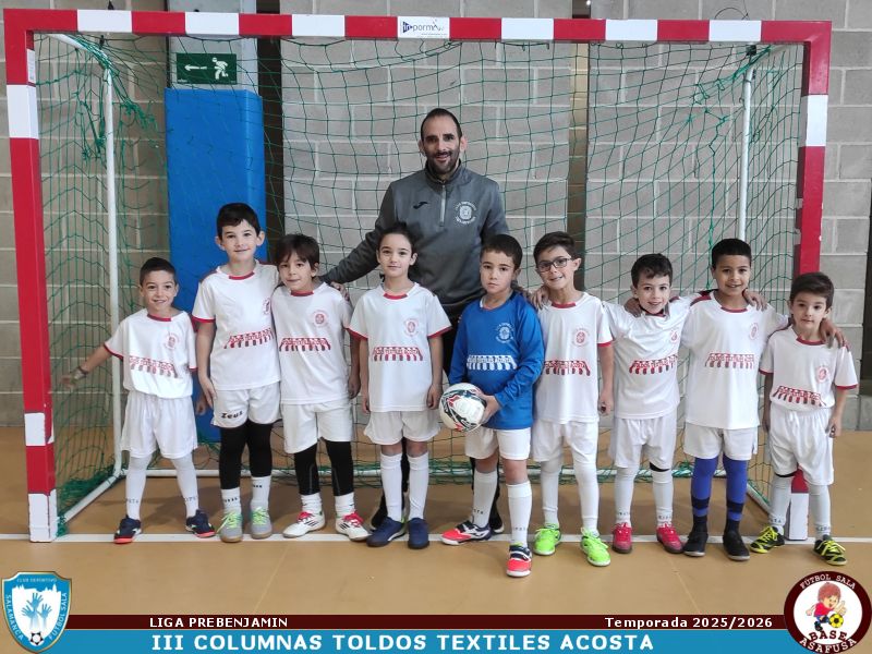 Equipo de F�tbol Sala: III COLUMNAS TOLDOS TEXTILES ACOSTA
